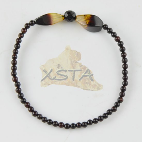 Amber bracelet with natural amber